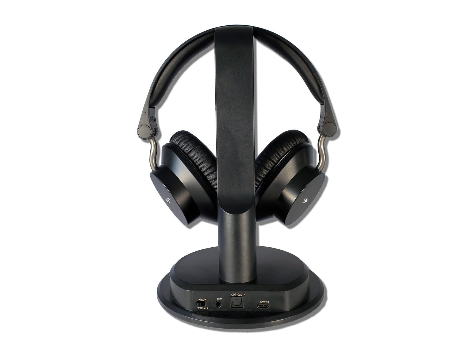 CGV | Casque TV/HiFi sans Fil - OPUS R Confortable, amélioration de l’intelligibilité des Voix pour Personnes âgées, Station d'accueil et de Charge, autonomie 35h et portée de 30m