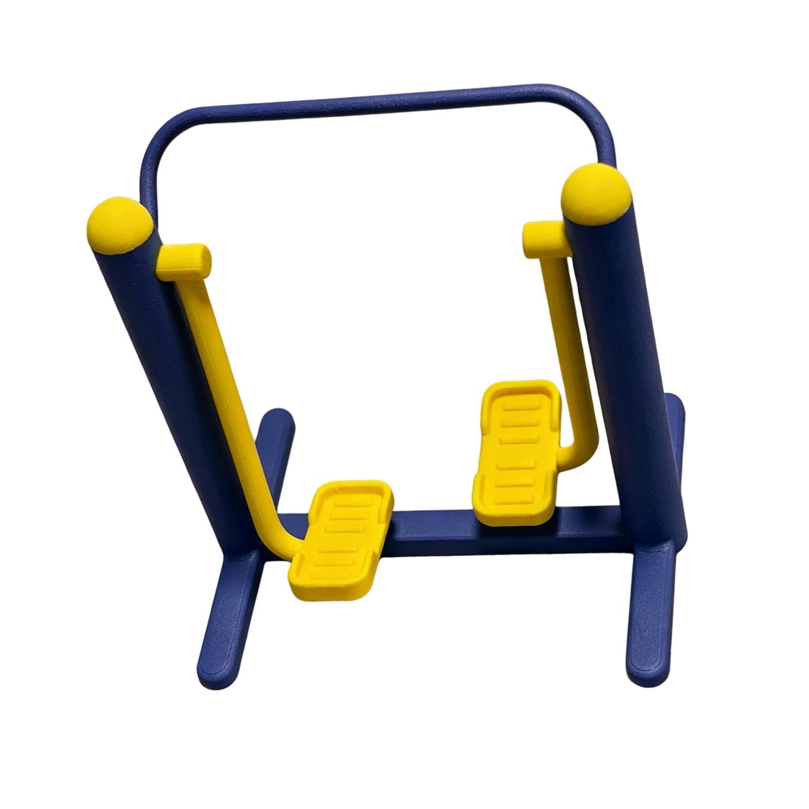 3D Printed ABS Fitness Equipment Model Phone Holder with Stable Decoration for Home and Offices Use Desktop Phone Holder Stand