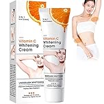 GNAUMORE Instant Underarm Whitening Cream,Armpit Whitening Cream Legs,Bleaching Cream Skin Lightening Cream,Underarm Lightening Cream,Whitens,Nourishes Skin,50g, 1 g (Pack of 1), Pack of 1
