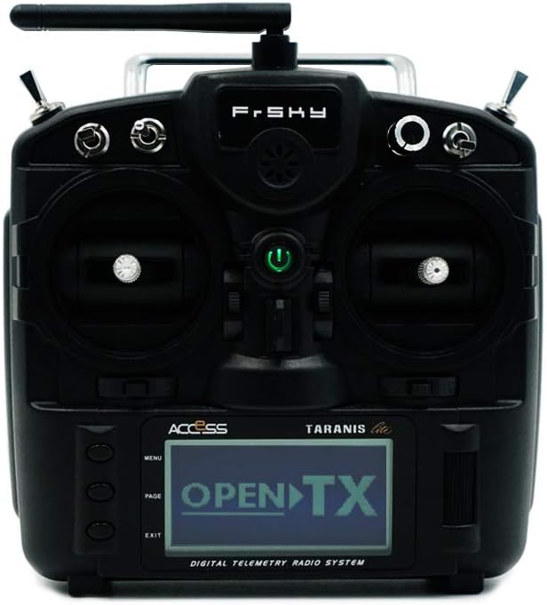 FrSky Taranis X9 Lite 24 Channels Access Radio Transmitter for RC Drone FPV Racing (Black)