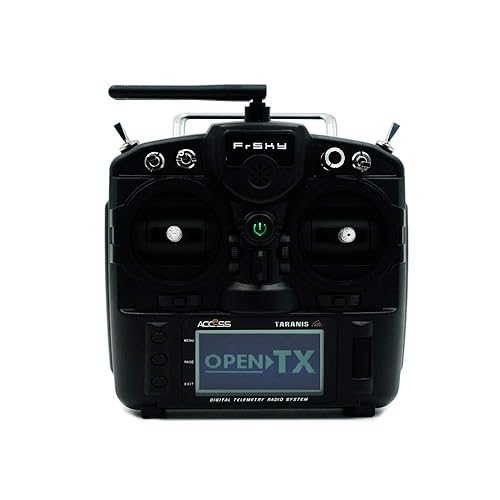 FrSky Taranis X9 Lite 24 Channels Access Radio Transmitter for RC Drone FPV Racing (Black)