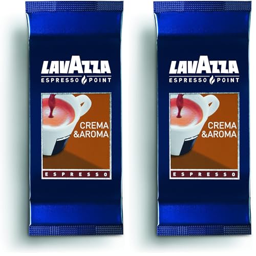 Pieroworld – lot de 200 capsules Lavazza Espresso Point dosettes Crema & Aroma