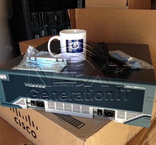 C3845-VSEC-SRST/K9 DUAL AC Power 3845 VSEC Bundle w/PVDM2-64,128F/512D (Renewed)