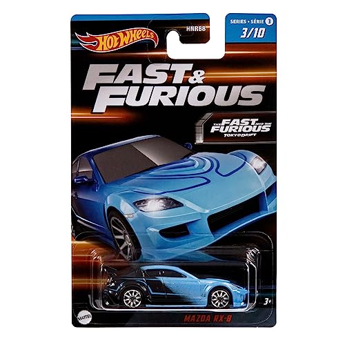 Hot Wheels Fast & Furious Mazda RX8 3/10 Series 3 : Amazon