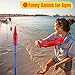 Juegoal Outdoor Flying Disc Game Set, Yard Games Bottle Drop Frisbee Set for Family Adults and Kids, Outside Fun Disc Toss Game for Beach Lawn Backyard Park Camping