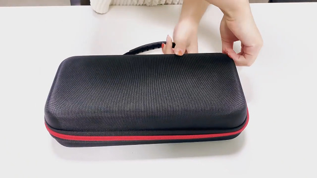Esforzarse Étui Rigide Pour 2 Microphones - Sac De Transport Noir Avec Séparation Et Mousse Protectrice
