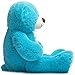 HollyHOME Big Teddy Bear Large Teddy Bear Stuffed Animal Birthday Valentines Day Plush for Kids and Girlfriend 36 inch Lake Blue