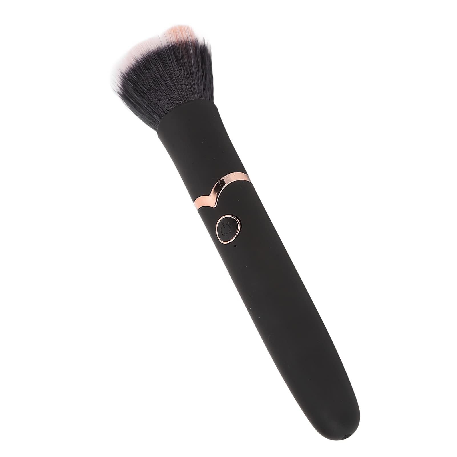 Vibrating makeup brush silent foundation brush blush brush loose powder brush cat claw style vibration electric massage brush, 10 speed frequency adjustable