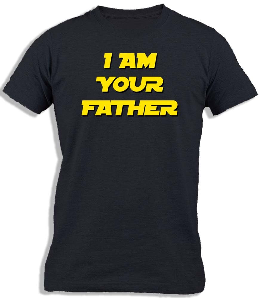 ™ I Am Your Father | Star Galaxy Warrior War | Cool New Funny Sarcastic Humor Daddy Baba Father Day Celebration Cotton T-Shirt For Men