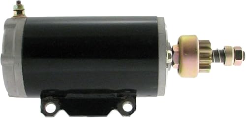 Miniatura 2 de Gladiator New Premium Starter compatible con Johnson Marine Eng 100 (modelos más avanzados) 99.6ci-100 HP 1969-1979 Evinrude Marine Engine E115