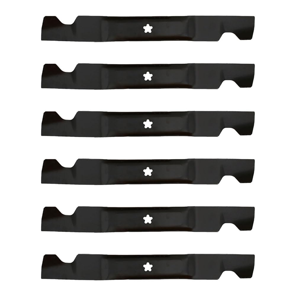 (6) Ariens Riding Mower High Lift Mower Blades fits 46" Decks Replaces 21546611