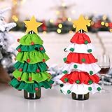 【Adecuado para muchos tipos de botellas de vino】: Adecuado para tipo de botellas de vino, botellas de vino tinto, botellas de champán, botellas de sidra, botellas de aceite de vino y botellas de espera, muy adecuado para la decoración navideña.