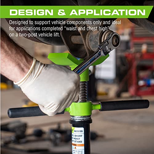 Arcan 1,500 Lbs. Short Underhoist Support Stand (Alss15S) #TOP1