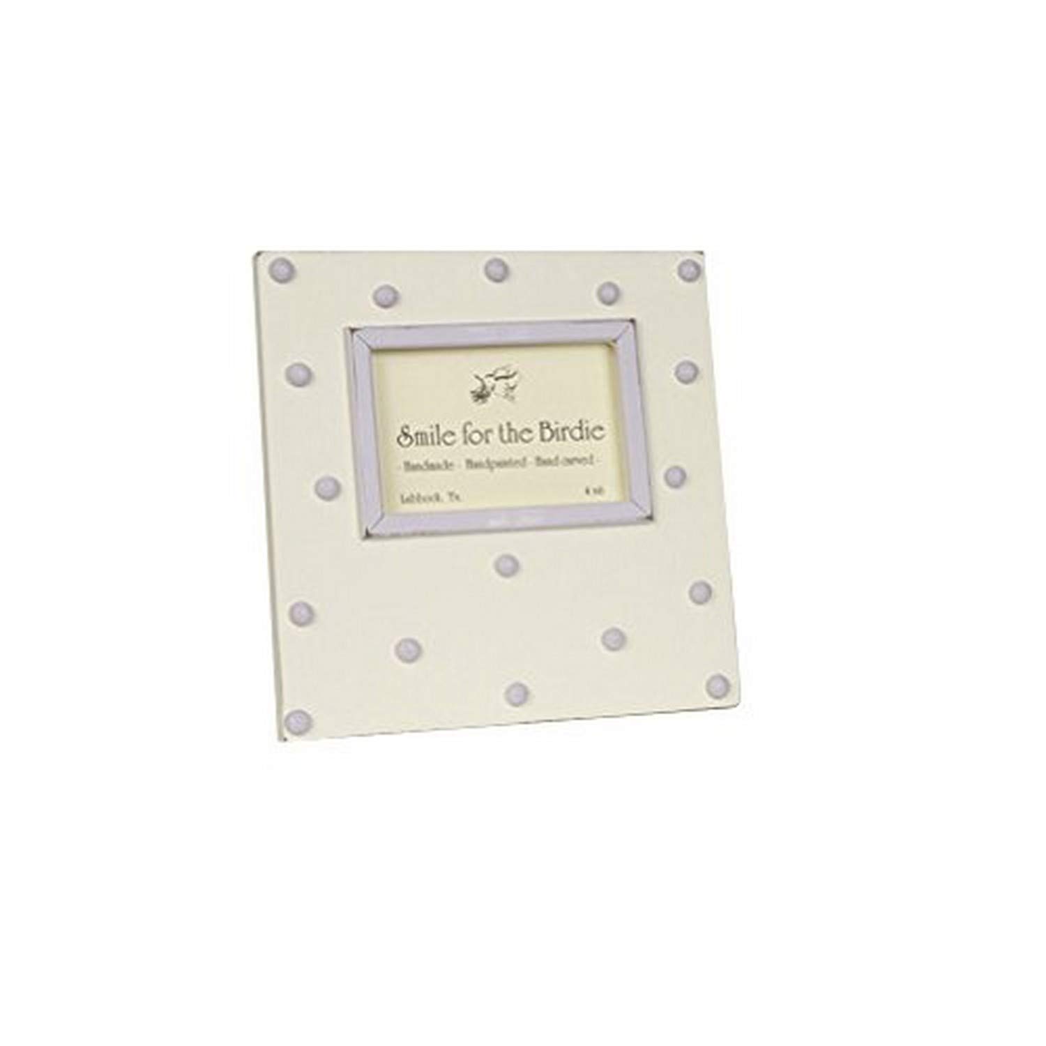 Renditions by Reesa Lavender Swiss Dots Picture Frame, Purple