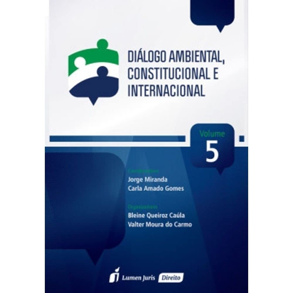 Capa de Diálogo Ambiental, Constitucional e Internacional - Volume 5