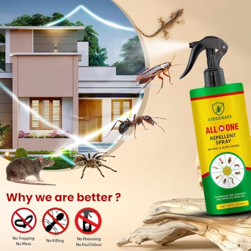 Image of All-in-One Pest Repellent 250ml | 6+ Pests | Kid & Pet Safe | TSA