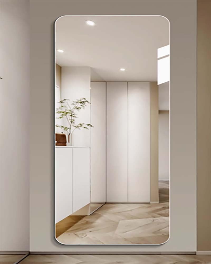 Wall Mirror Tiles Self Adhesive Acrylic Square Mirror Flexible Mirror Sheets Wall Stickers Frameless Small Mirrors Wall Decor