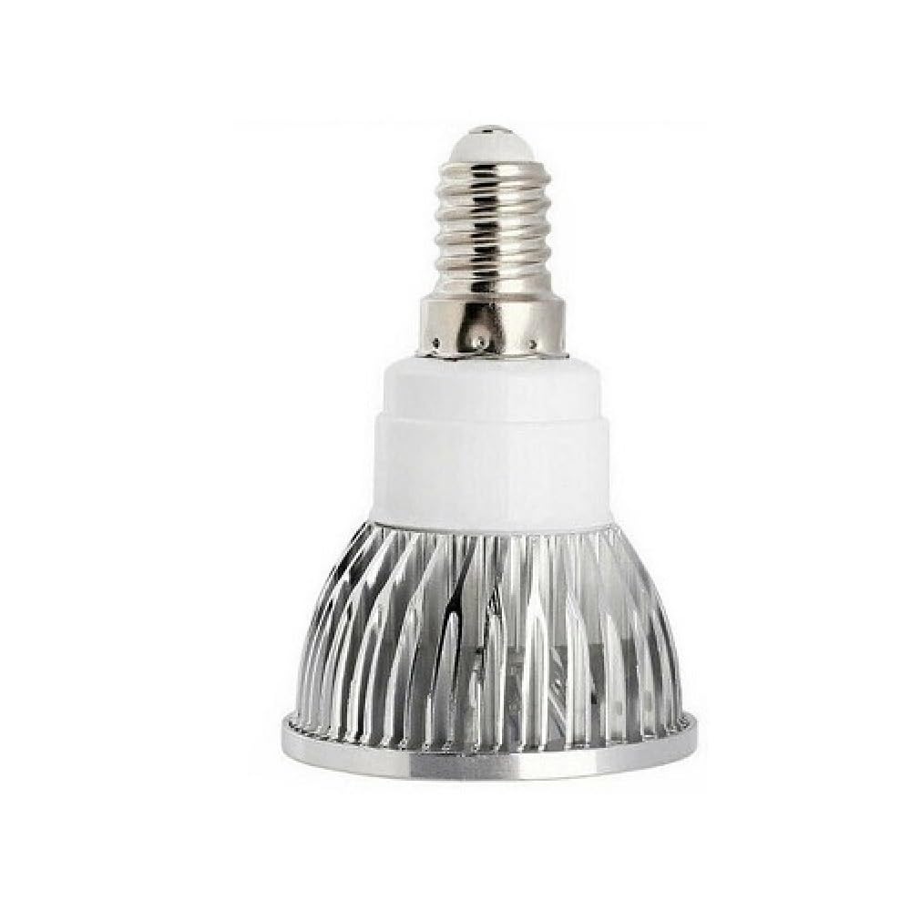 HHF Illuminazione Domestica, Confezione da 10 lampadine LED COB Spotlight AC85-265V 9W GU5.3/GU10/E27/E14/B22 lampade a Luce Rossa/Verde/Blu/Gialla(Giallo,E14)