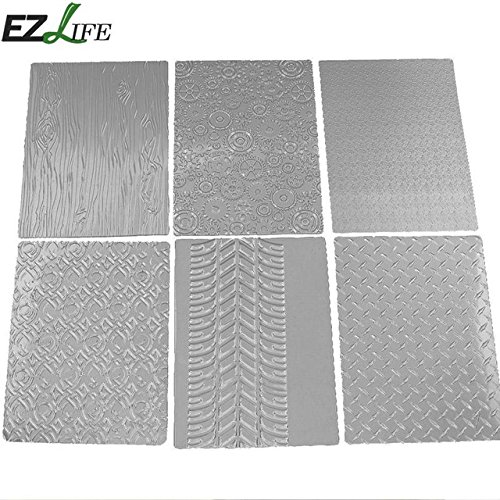 Buy EZLIFE 6pcs Set Manly Texture Sheet Set Set Sugar Craft Cookie
