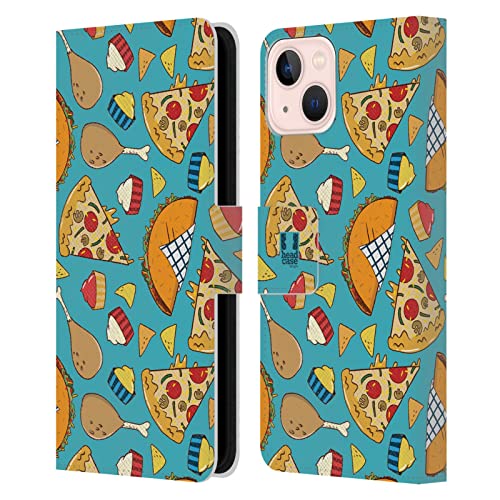 Head Case Designs Pizza and Taco Fast Food Patterns Leather