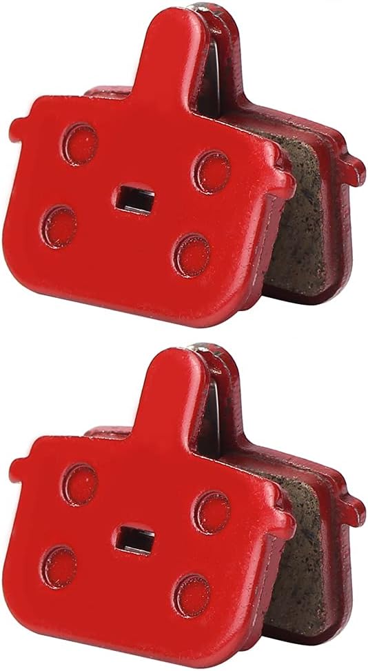 ASIEIT 2 Pairs Bicycle Disc Brake Pads, Durable Outdoor MTB Mountain Brake Pads, Portable Bicycle Parts, Bicycle Brake Shoe Pads, Cycling Bicycle Parts, Brake Tool
