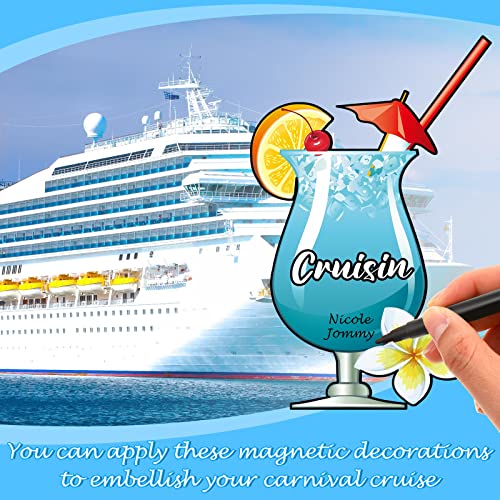 Set 10 Imán Decorativo para Puerta de Crucero Negro miniatura 7