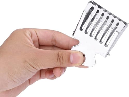Miniatura 2 de ViaGasaFamido Bee Queen Catcher Clip Cage Herramienta de captura de acero inoxidable para apicultor suministros de equipo de apicultura para
