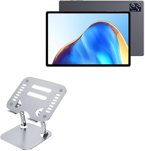 BoxWave Soporte y soporte compatible con Chuwi HiPad XPro - Soporte ejecutivo VersaView para portátil, soporte ergonómico ajustable metálico para