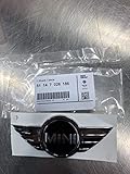 mini cooper emblem schwarz 51–14–7-026–186 Mini Wing Trunk Emblem