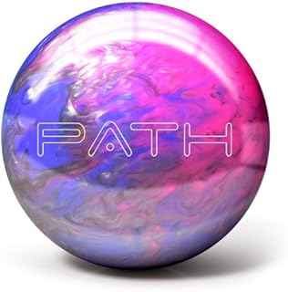 Pyramid Path Bowling Ball (Pink/Purple/Silver, 8 LB)