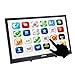 Produktbild Gaming tragbarer Monitor 15,6 Zoll Touch-Bildschirm Full HD 1920 x 1080 Monitor tragbare ultradünne Schwarze Metallschale Eingebauter Lautsprecher, Kompatibel mit PS3,PS4,PC Monitor,JOHNWILL