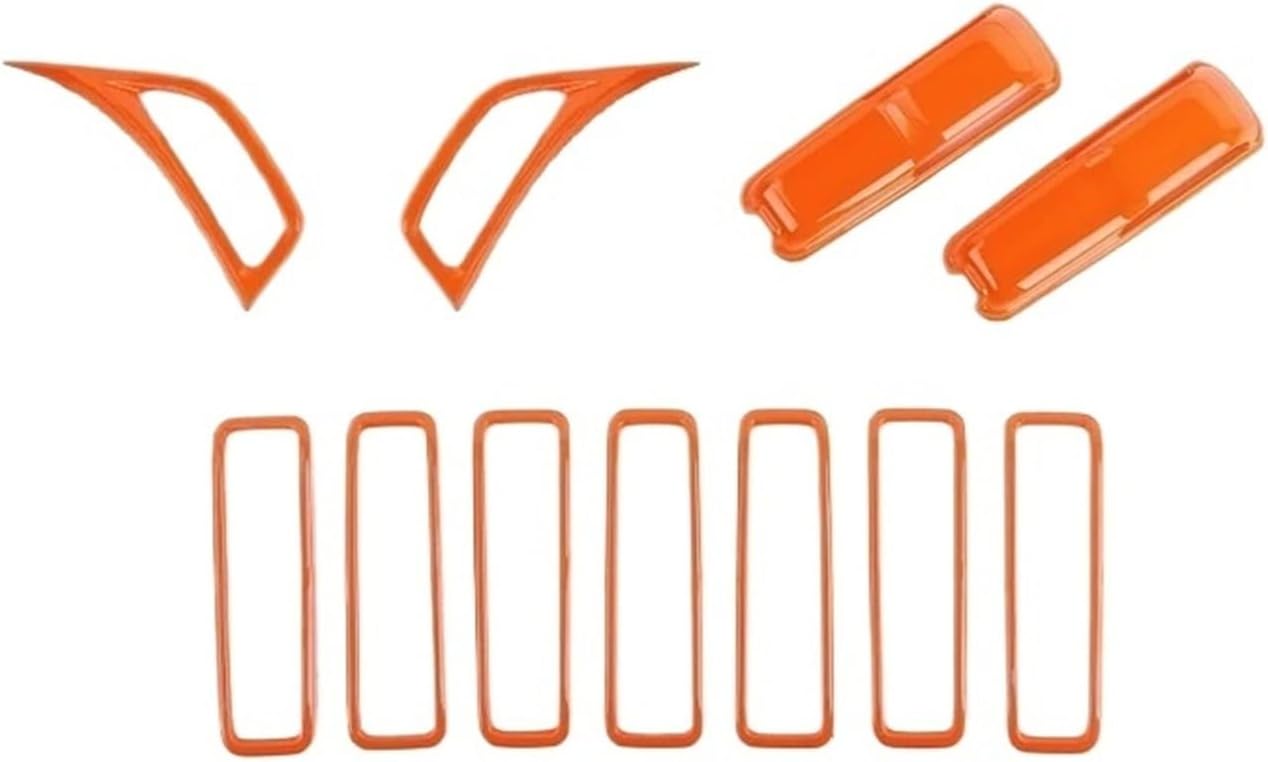 Car Hood Vent/Fender Vent Decoration Cover Kit Compatible With Jeep Wrangler JL/JT Gladiator 2018 Up, Styling Accessories(Electric Right)