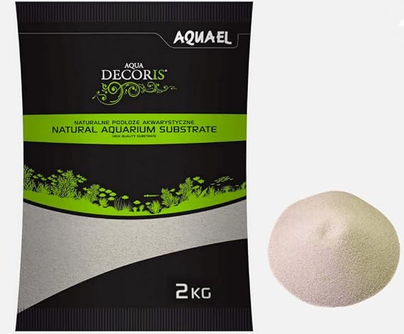 Aquael Silica sand 0,1-0,3 mm - 2 kg, white sand