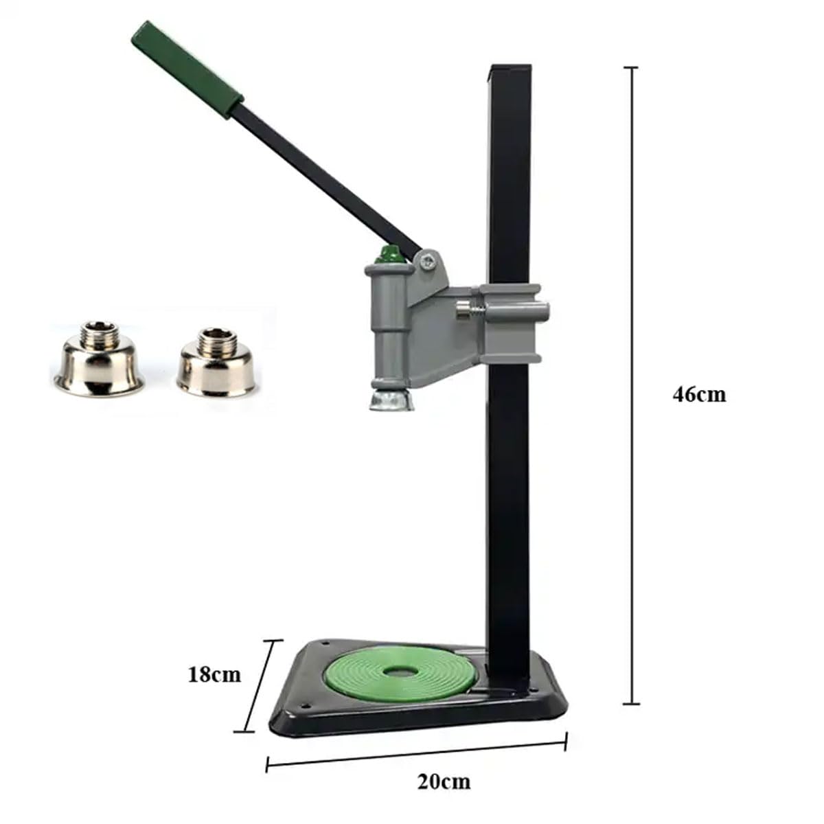 Bier-Verschließmaschine – Höhenverstellbarer Bankverschluss für 26 mm/29 mm Flaschen – Brauversiegelungsausrüstung für Glasflaschen – ideal für selbstgebrautes und alkoholfreie Getränke