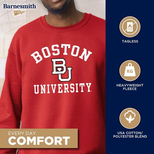 Image of Ivysport Crewneck Sweatshirt for College, Heritage Logo, Color, Adult Unisex