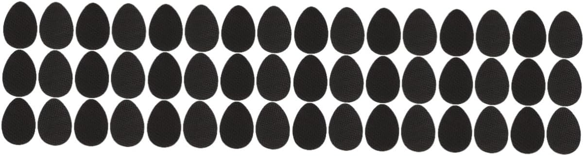 GLEAVI 24pairs Self-Adhesive Shoe Pads High Heel Sole Protectors for Men and Women Rubber Material for Footwear Types