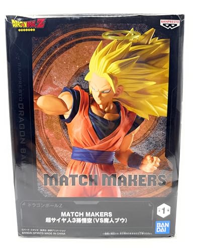 BANPRESTO Dragon Ball Z Super Saiyan 3 Son Goku VS Majin Buu Matchmakers - Nouveau Japon