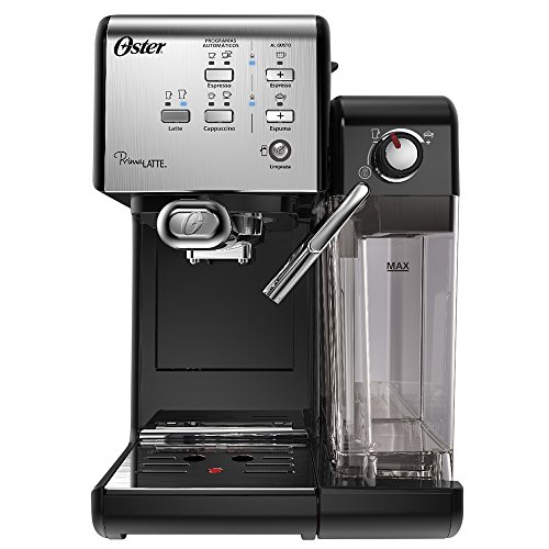 Cafeteira Espresso Oster, PrimaLatte, Preto, 110V