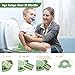 MCGMITT Portable Potty for Kids Travel - Foldable Training Toilet Chair for Toddler Girls with Storage Bags, Potty Training Toilet for Outdoor and Indoor Easy to Clean(Green)