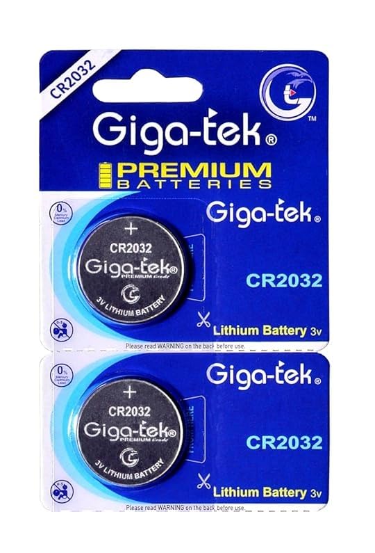 CR2032 Lithium Coin Battery 3V, Suitable for use in CAR Key, GLUCOMETER GIGA-image-49