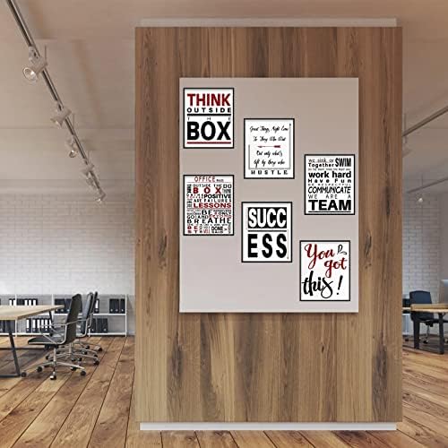 SUPERDANT 6 PCS Office Rules Canvas Prints Success You Got This Office Rules Canvas Art Office Inspirational Painting Decorative Wall Art Pictures for Office Wall Decor 25x20cm