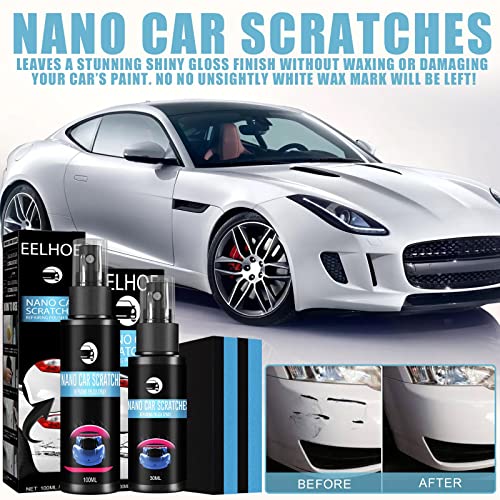 Spray Reparo de ArranhõEs de Carro, Spray de Reparo Nano Repara ArranhõEs Finos Rapidamente, Polidor
