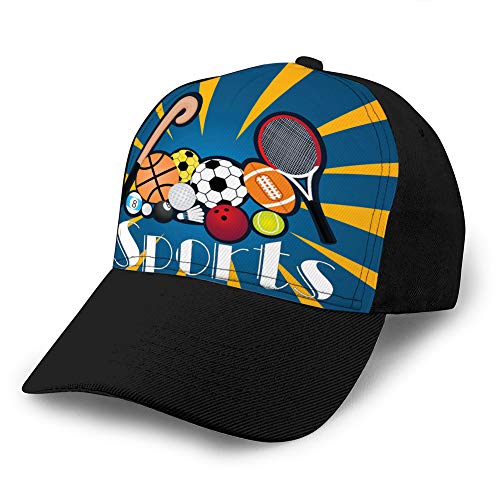 Preisvergleich Produktbild hyg03j4 Verstellbarer Hut Baseball Flache Bodenkappe Sportwerkzeuge Verstellbare Kappe