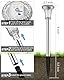 SonPen Solarlampen für Außen 6 Stück LED Solarleuchten Garten, IP65 Wasserdichte Edelstahl Solar Gartenleuchten, Energiesparend Solar Lampe Outdoor für Terrasse, Rasen, Hof, Wege(WarmWeiß)