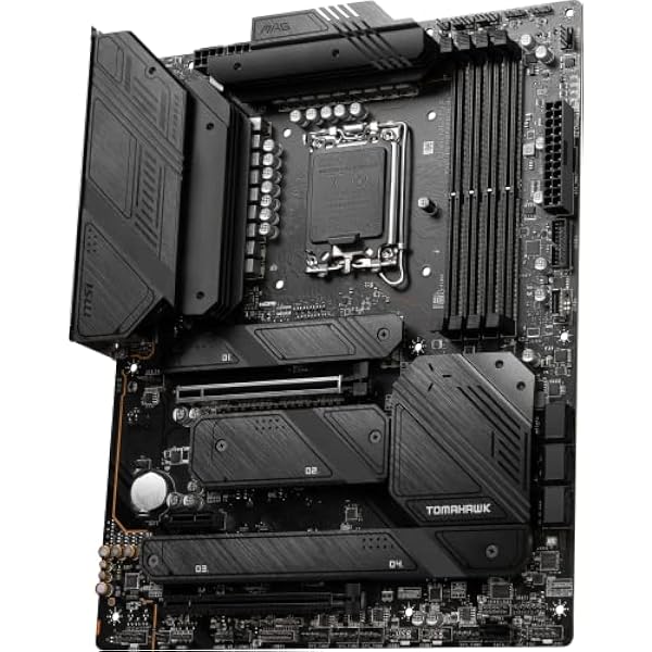 MSI MAG Z790 Tomahawk WiFi Gaming Motherboard Supports 12th 13th generation Intel processors LGA 1700 DDR5 PCIe 5.0 M.2 2.5 Gbps LAN USB 3.2 Gen 2 Wi-Fi 6E ATX