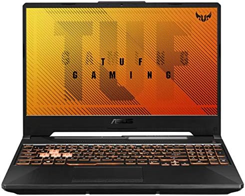 ASUS TUF Gaming A15 Gaming Laptop, 15.6” 144Hz FHD IPS-Type, AMD Ryzen 5 4600H, GeForce GTX 1650, 8GB DDR4, 512GB PCIe SSD, Gigabit Wi-Fi 5, Windows 10 Home, FA506IH-AS53