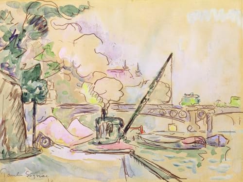 Pinturas famosas impresiones de lienzo póster Paul Signac decorativo 60x90