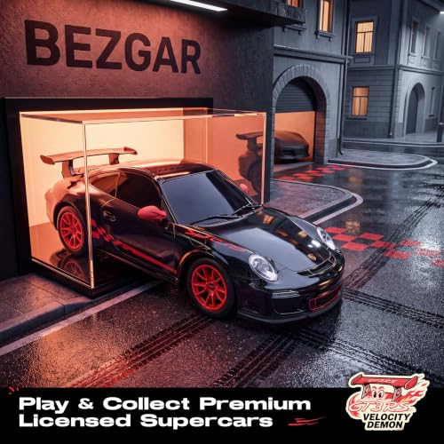 Image of BEZGAR 1:24 Porsche RC Car for Boys Officially Licensed Porsche 911 GT3 RS