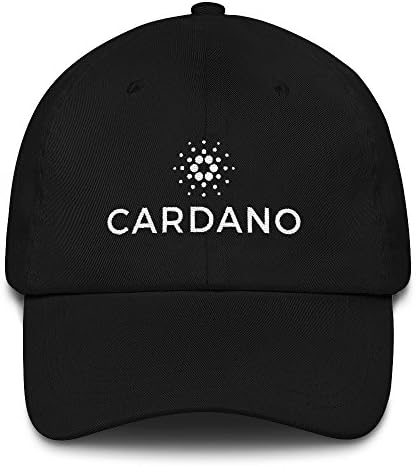 CryptoMerch Cardano Cryptocurrency Hat ADA Cotton Baseball Cap Embroidery