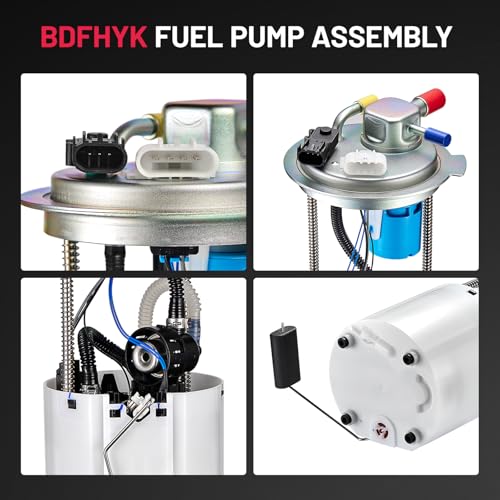 Image of BDFHYK Electric Fuel Pump Assembly with Pressure Sensor E3817M Compatible with Chevrolet Silverado 1500 2009, Compatible with GMC Sierra 1500 2009 V8 4.8L 5.3L 6.0L